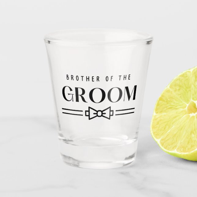 Vaso De Chupito Hermano de Groom (Anverso)
