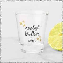 Vaso De Chupito Hermano negro y dorado más frío de la historia