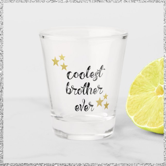 Vaso De Chupito Hermano negro y dorado más frío de la historia (Subido por el creador)