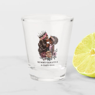 Vaso De Chupito Hermosa mamá y hija negras (3)