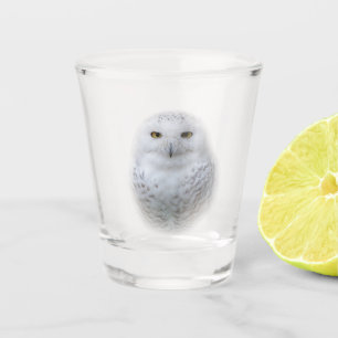 Vaso De Chupito Hermosa, soñadora y serena lechuza