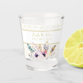 Vaso De Chupito Hermoso Ramo Boho de Boda  