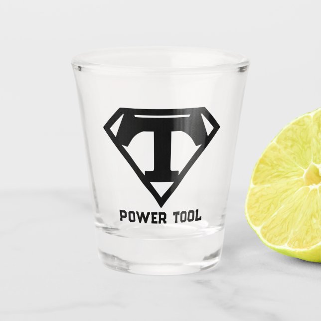 Vaso De Chupito Héroe Hombre Herramienta  (Anverso)