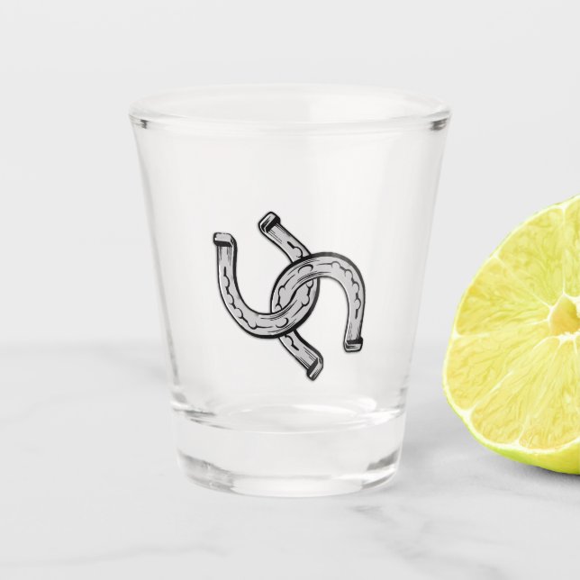 Vaso De Chupito Herraduras (Anverso)
