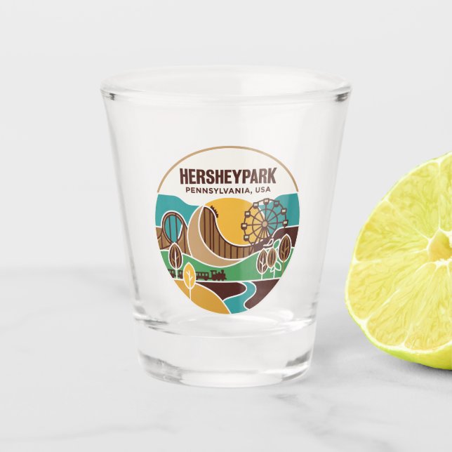 Vaso De Chupito Hersheypark EE. UU. (Anverso)
