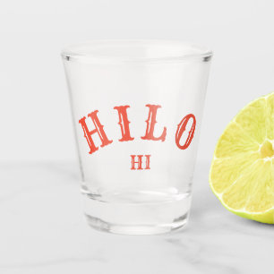 Vaso De Chupito Hilo, Hawai 'Shot Glass