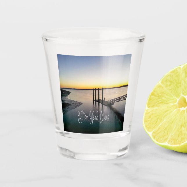 Vaso De Chupito Hilton Head Island South Carolina (Anverso)