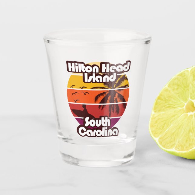 Vaso De Chupito Hilton Head Island South Carolina (Anverso)