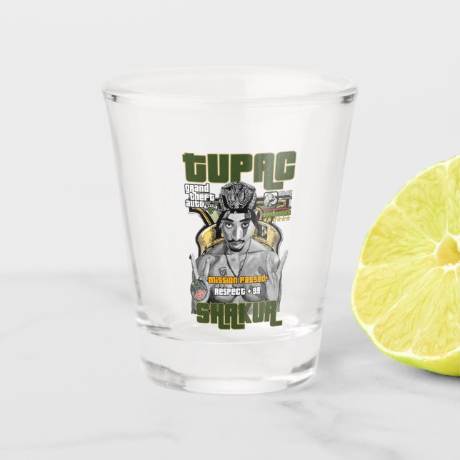 Vaso De Chupito Hip Hop Rapper (Anverso)