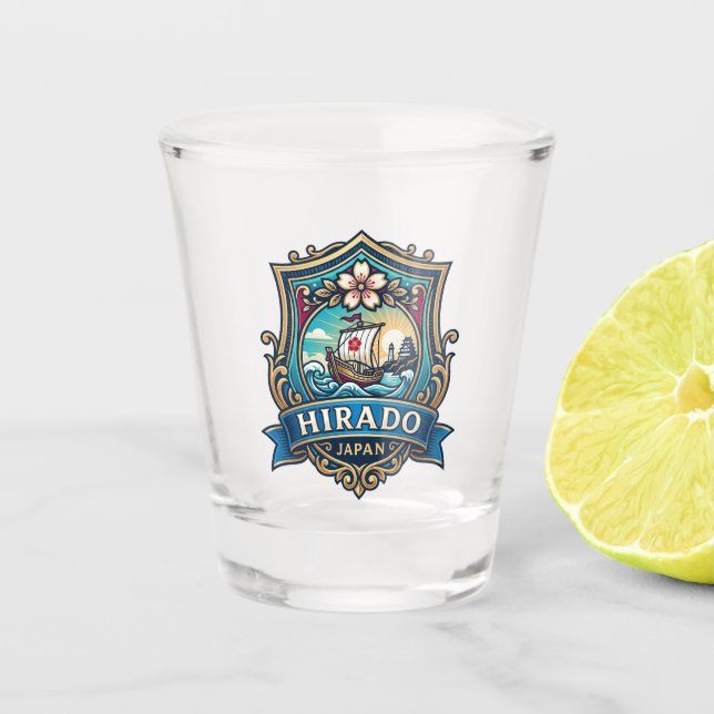 Vaso De Chupito Hirado, Japón (Anverso)