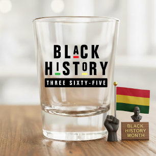 Vaso De Chupito Historia Negra Trescientos Sesenta y Cinco Retro 9