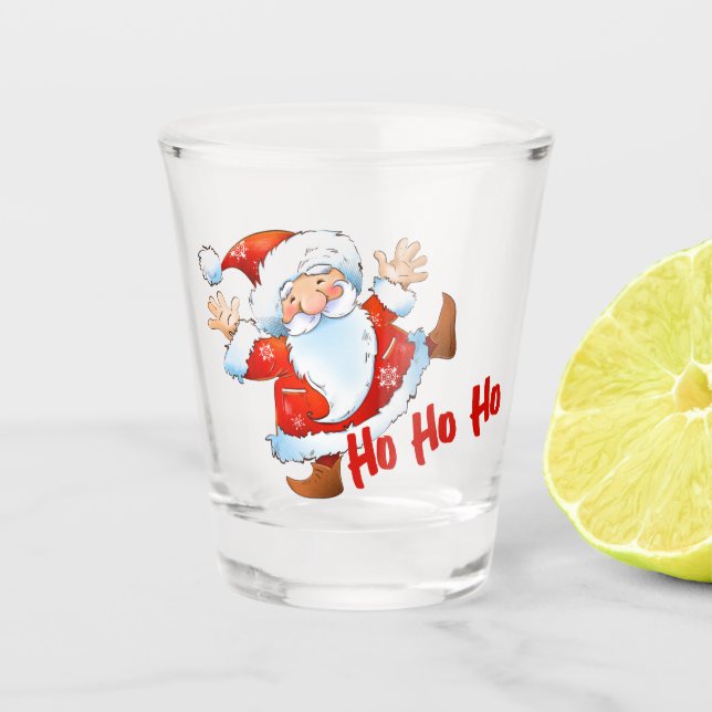 Vaso De Chupito Ho Ho Ho Santa (Anverso)