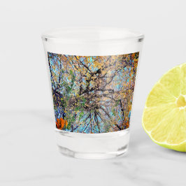 Vaso De Chupito Hojas especuladas