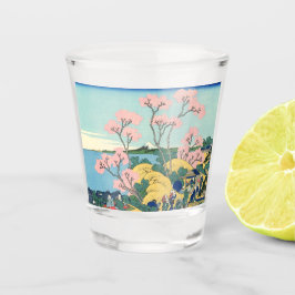 Vaso De Chupito Hokusai Fuji de Gotenyama en el Tōkaidō