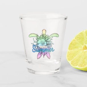 Vaso De Chupito Hola Tortuga de verano