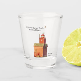 Vaso De Chupito Holbour Harbour South Pierhead Light shot glass