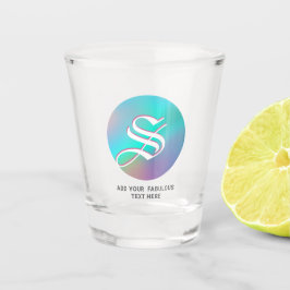 Vaso De Chupito Holographic Wonderland | Monograma y nombre del pe