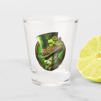 Vaso De Chupito Hombre del Día del Sombrero Mecánico Steampunk