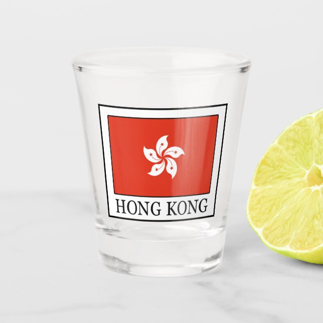Vaso De Chupito Hong Kong (Anverso)