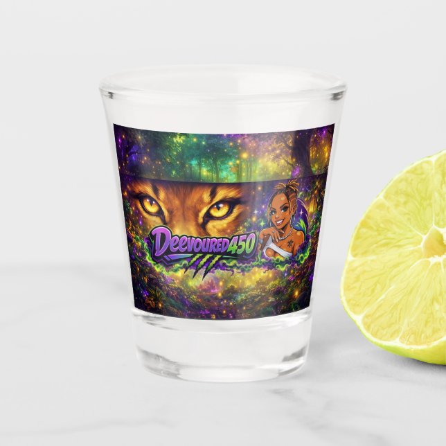 Vaso De Chupito Hora de Disparo (Anverso)