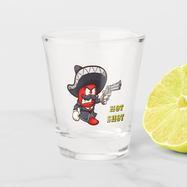 Vaso De Chupito Hot Chili Shot (Anverso)
