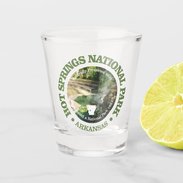 Vaso De Chupito Hot Springs NP2 (Anverso)