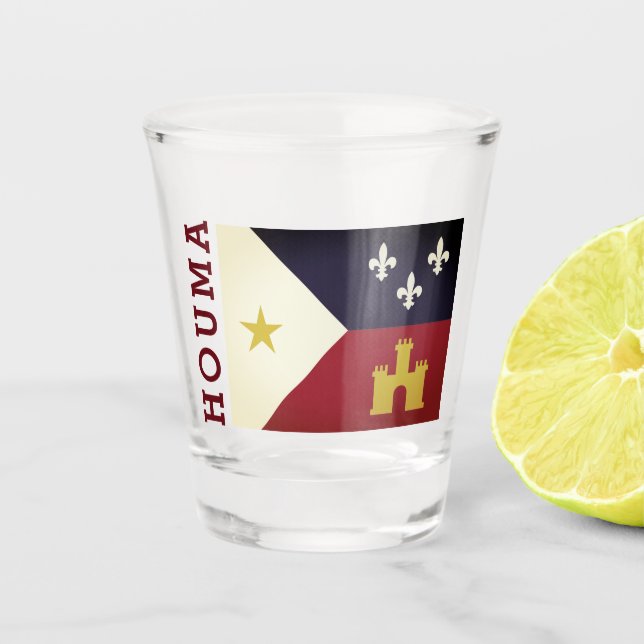 Vaso De Chupito Houma, Luisiana (Anverso)