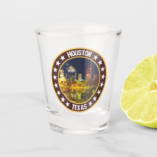 Vaso De Chupito Houston (Anverso)