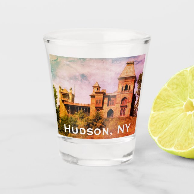 Vaso De Chupito Hudson, NY - Iglesia Federica (Anverso)