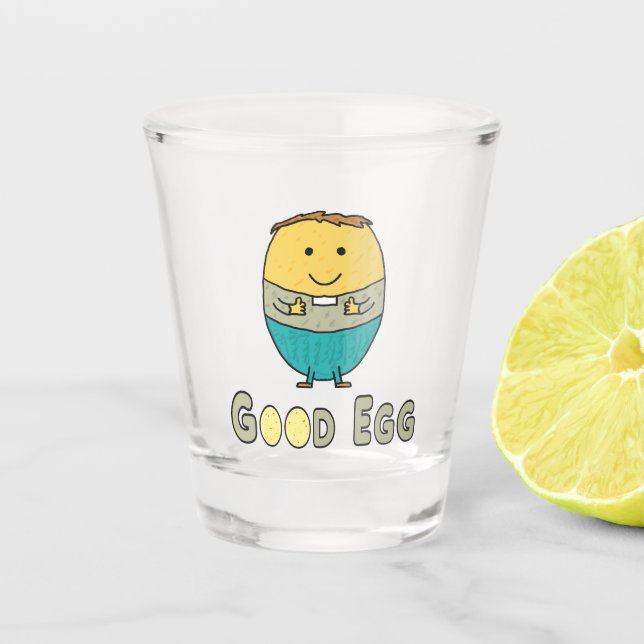 Vaso De Chupito Huevo bueno (Anverso)