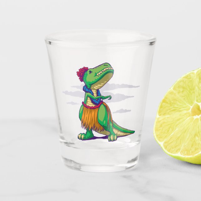 Vaso De Chupito Hula Rex (Anverso)