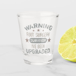 Vaso De Chupito Humor de cirugía de pies mejorado