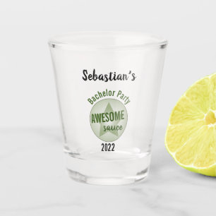 Vaso De Chupito Humorística fiesta de soltero Personalizado sabor