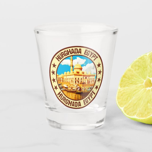 Vaso De Chupito Hurghada (Anverso)