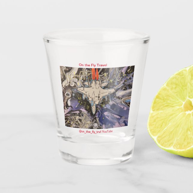 Vaso de chupito Hyper Fighter (Anverso)