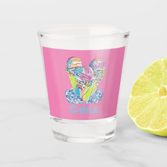 Vaso De Chupito Ice Cream chill (Anverso)