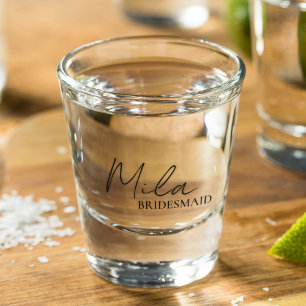 Vaso De Chupito Ideas de regalos personalizados para damas de hono