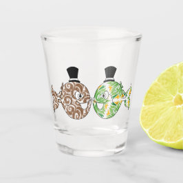 Vaso De Chupito Il pesce che amava l' uccellino