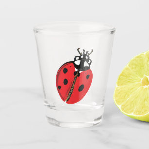 Vaso De Chupito Ilustración de Mariquita