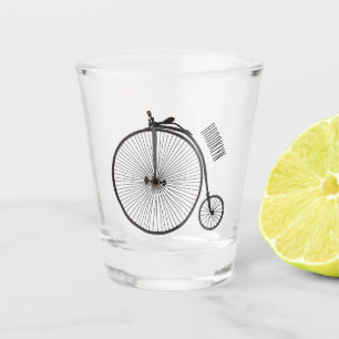Vaso De Chupito Ilustracion de personalizado de bicicletas de alta