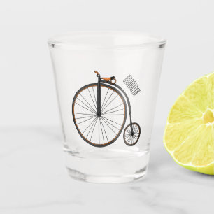Vaso De Chupito Ilustracion de personalizado de bicicletas de alta