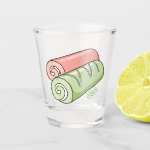 Vaso De Chupito Ilustracion de personalizado de bollería y bollerí
