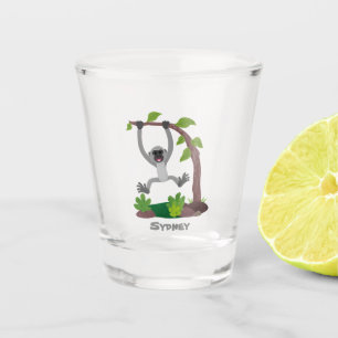 Vaso De Chupito Ilustracion de personalizado de gambas de gambas a