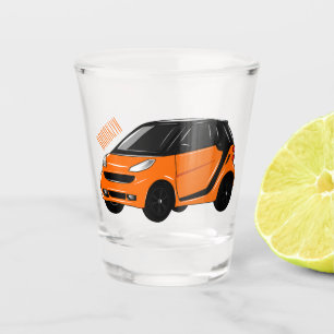 Vaso De Chupito Ilustracion de personalizado de micro coches