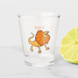 Vaso De Chupito ilustracion de personalizado naranja