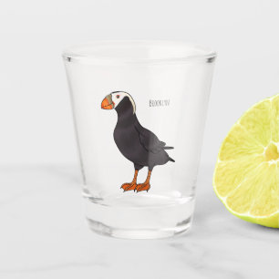 Vaso De Chupito Ilustracion del personalizado de pajarito
