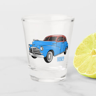 Vaso De Chupito Ilustracion personalizado clásico de 1948