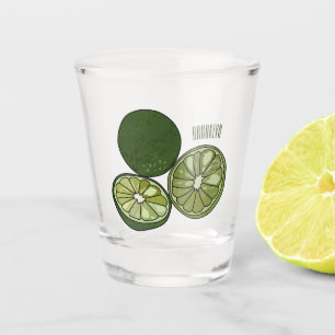 Vaso De Chupito Ilustracion personalizado de cal de Kaffir