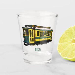 Vaso De Chupito Ilustracion personalizado de carrito de Mata