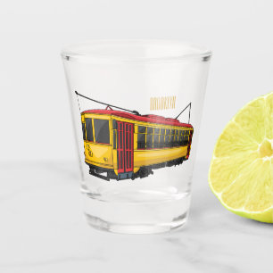 Vaso De Chupito Ilustracion personalizado de carrito de Mata